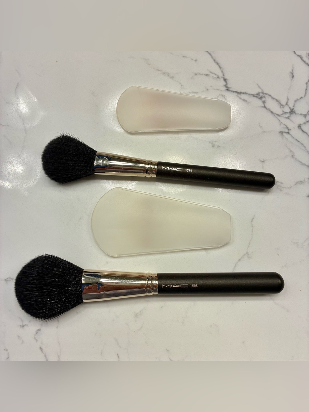 MAC Cosmetics Black Powder & Blush Brush Duo 129S & 150S